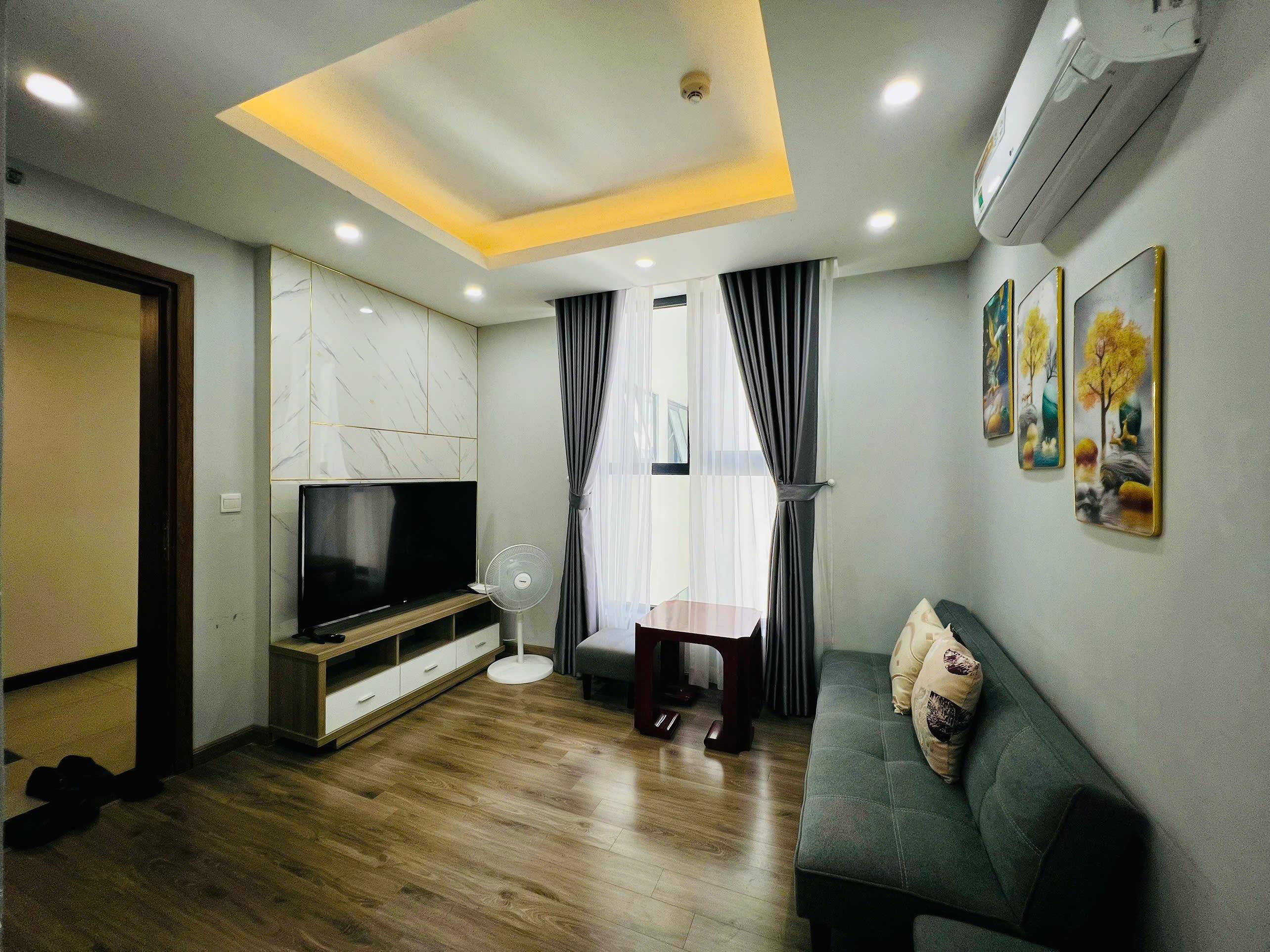 HUDBUILDING - Cho thuê căn hộ 1 phòng ngủ tầng cao - One-bedroom apartment for rent on a high floor.