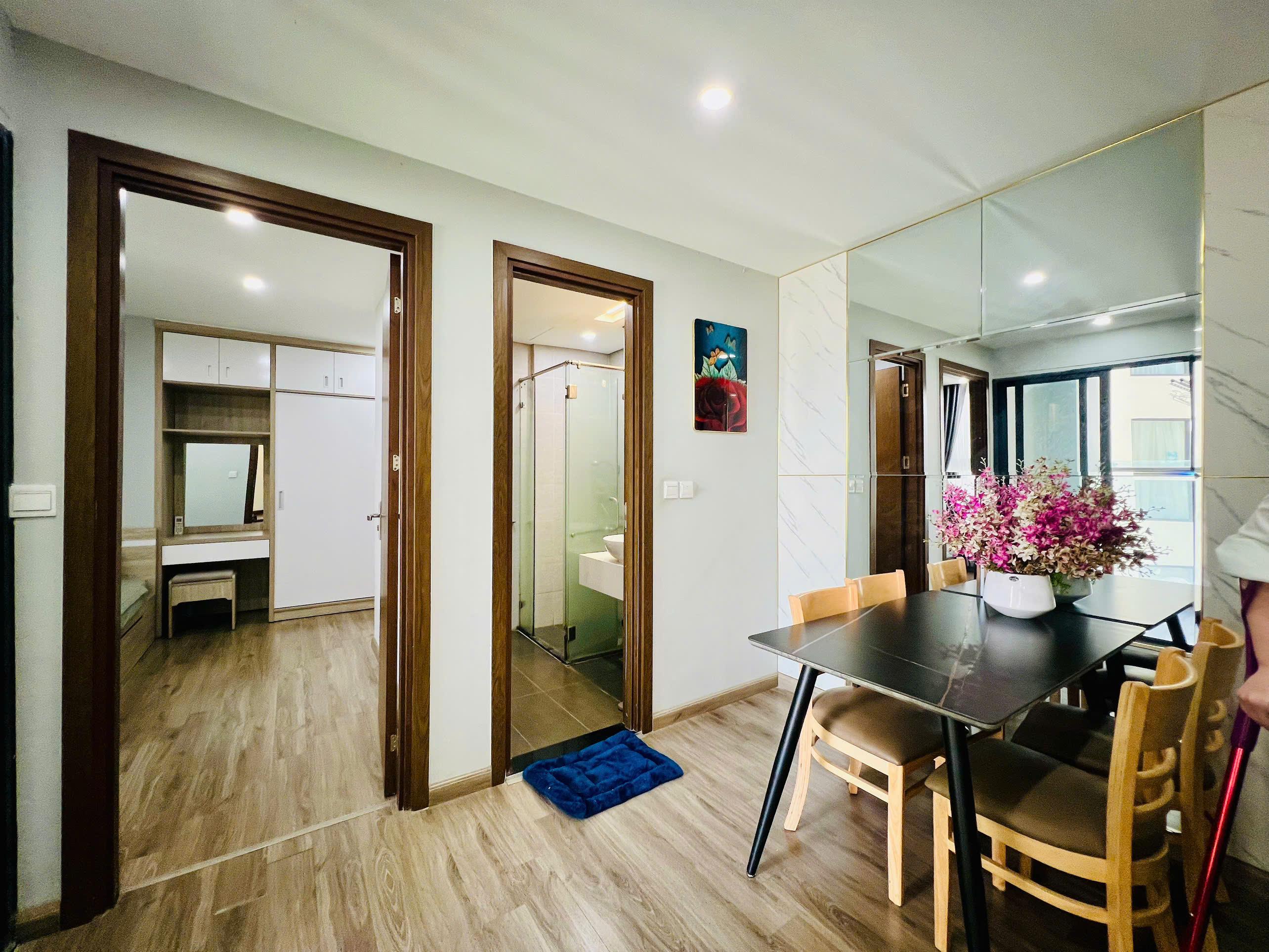 HUDBUILDING - Cho thuê căn hộ 1 phòng ngủ tầng cao - One-bedroom apartment for rent on a high floor.