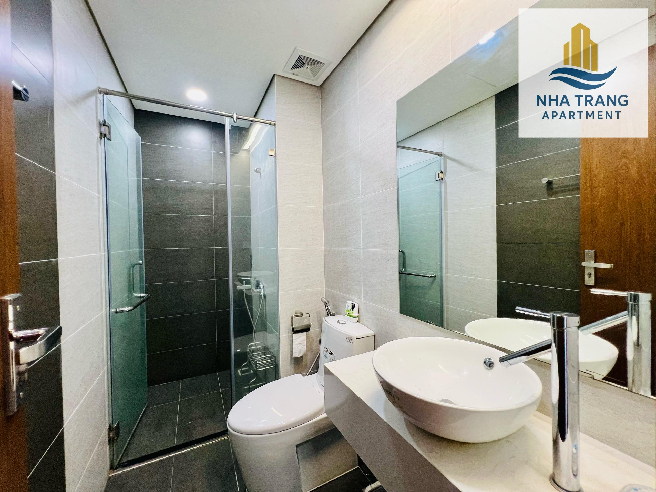 A1815 - CHO THUÊ CĂN HỘ 2PN TẦNG CAO – HUD BUILDING NHA TRANG