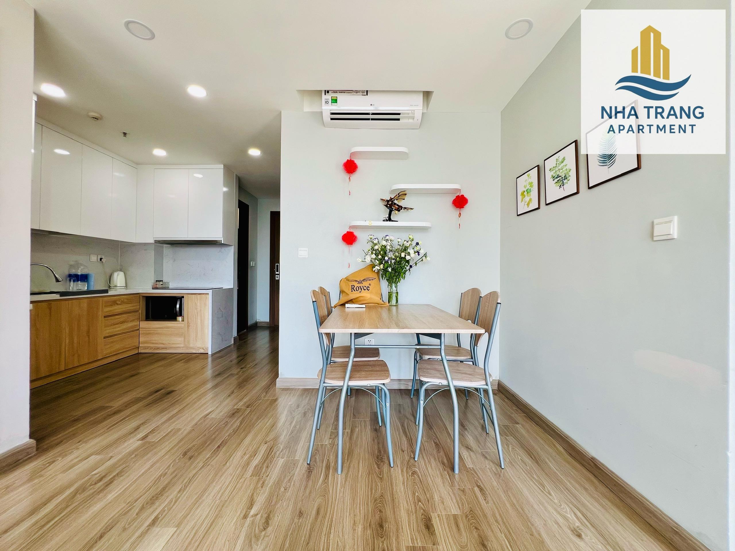 A1815 - CHO THUÊ CĂN HỘ 2PN TẦNG CAO – HUD BUILDING NHA TRANG