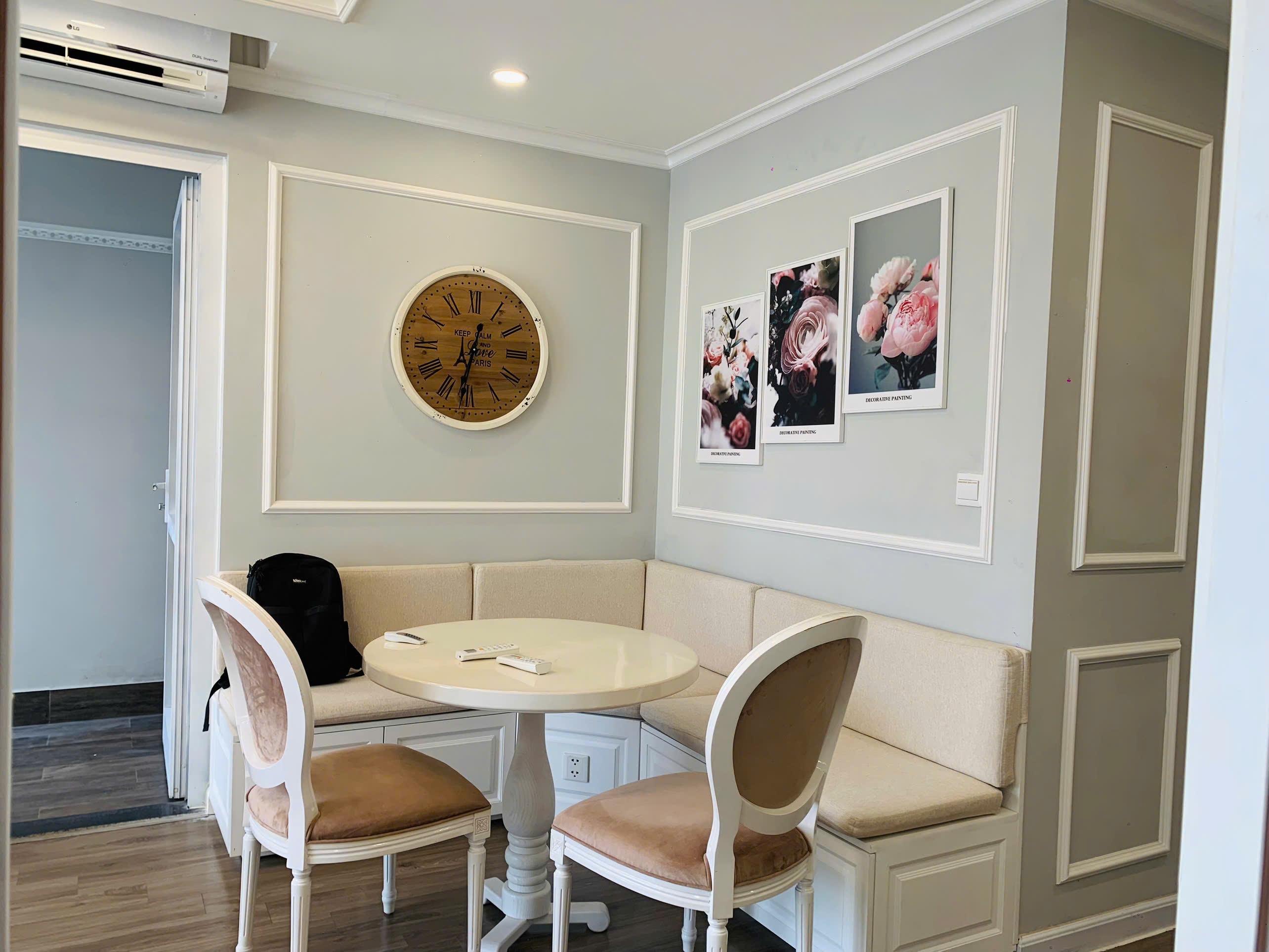 Cho thuê căn hộ 2PN tầng cao, đầy đủ nội thất. HUD Building Nha Trang