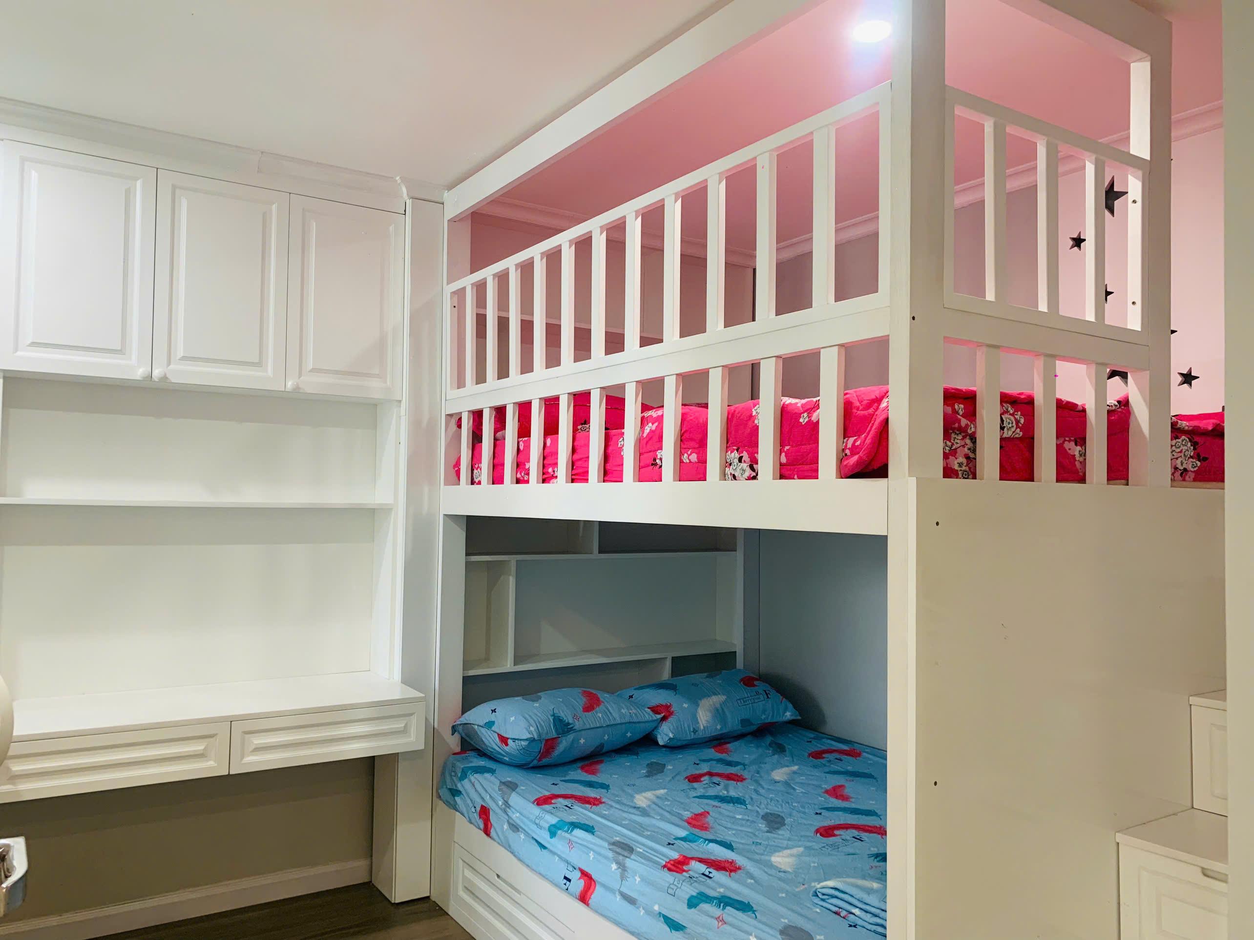 Cho thuê căn hộ 2PN tầng cao, đầy đủ nội thất. HUD Building Nha Trang