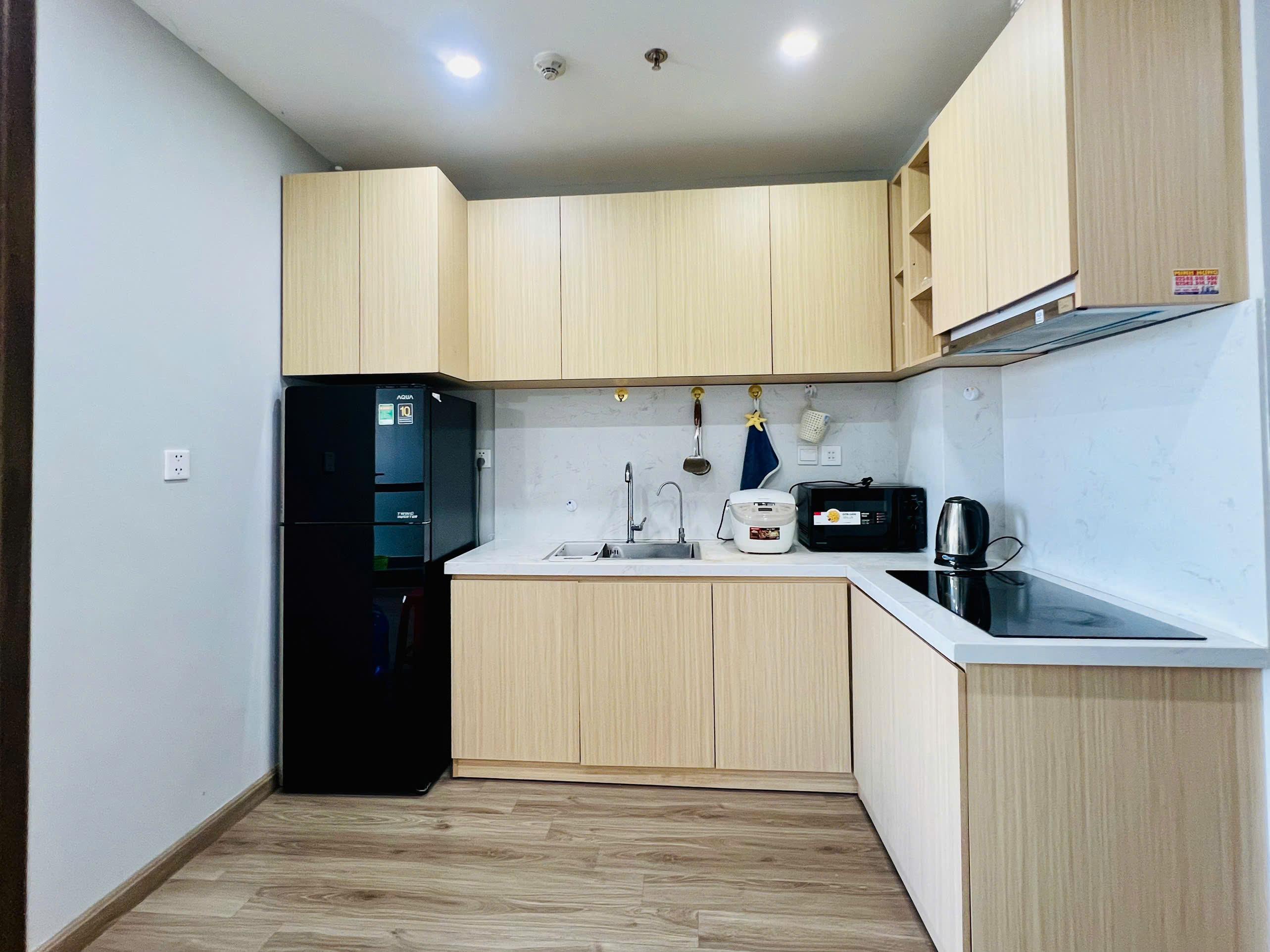 Căn hộ HUDBUILDING 59,2m2. 2 phòng ngủ, tầng cao, đầy đủ nội thất