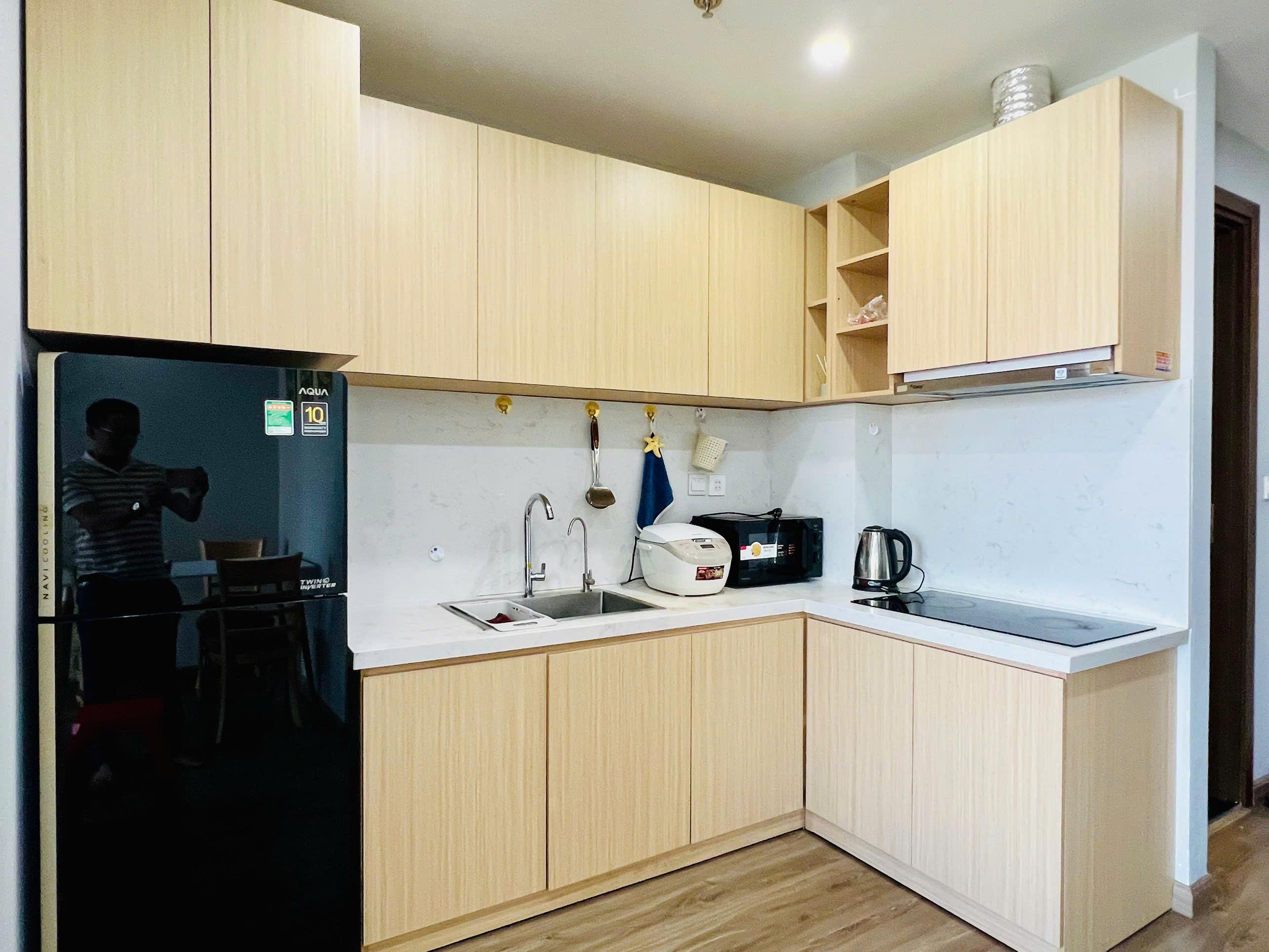 Căn hộ HUDBUILDING 59,2m2. 2 phòng ngủ, tầng cao, đầy đủ nội thất